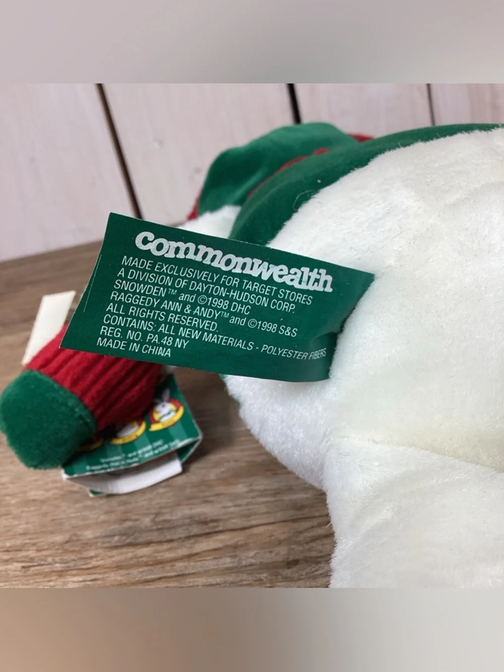 1998 Target Snowden Plush